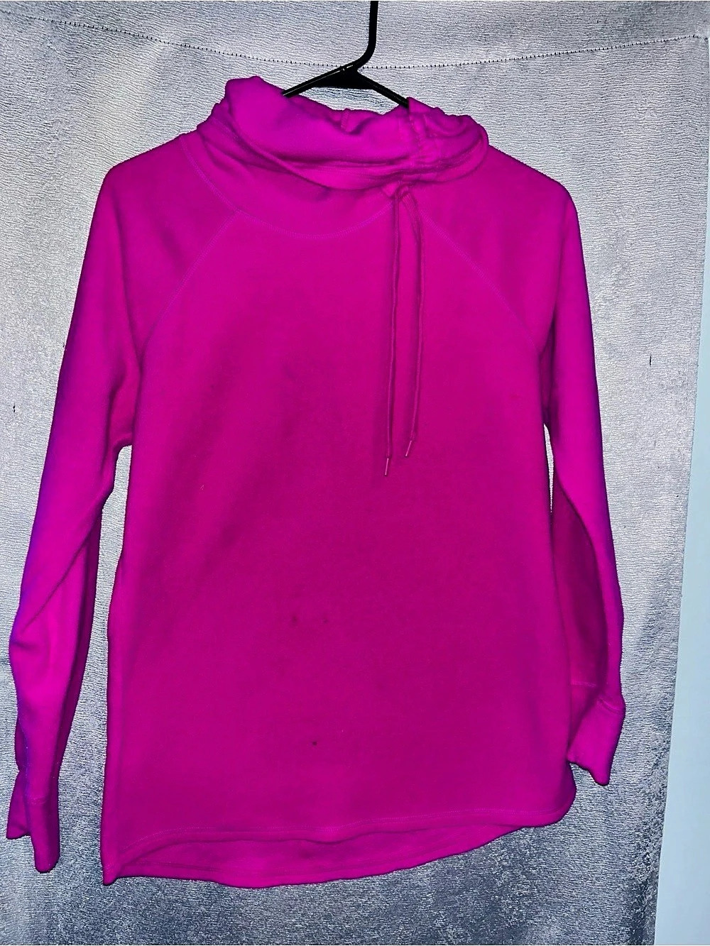 Champion Pink Funnel Neck Pullover Size Medium